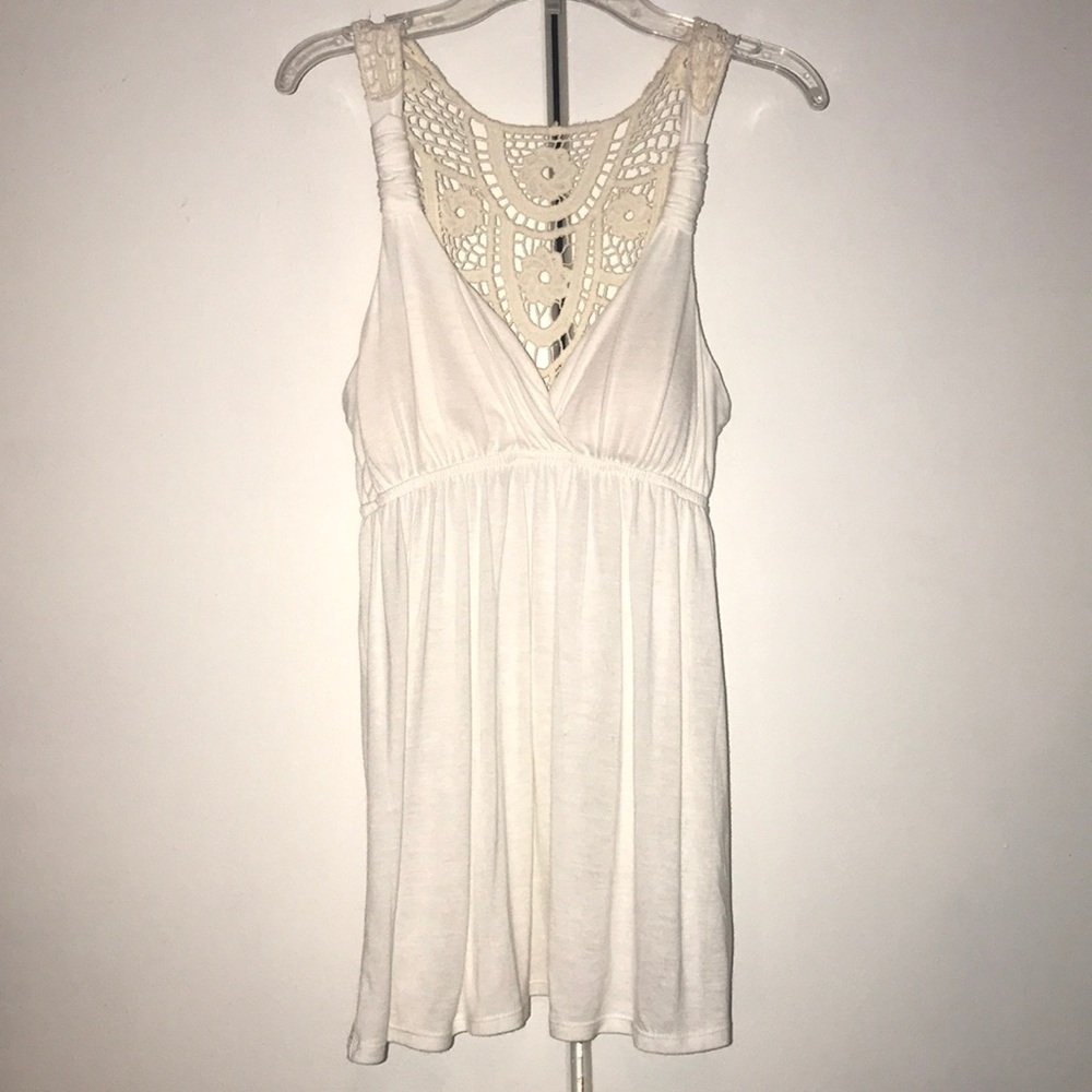 Summer Top with Mesh Back
